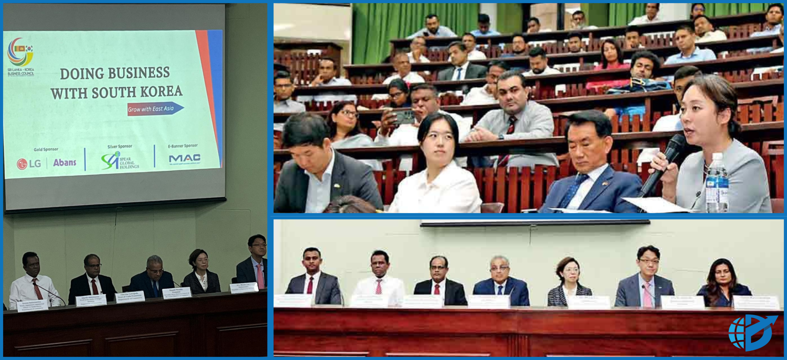 DPR Investment Consultants team at the Doing Business with South Korea programme organized by the Sri Lanka-Korea Business Council