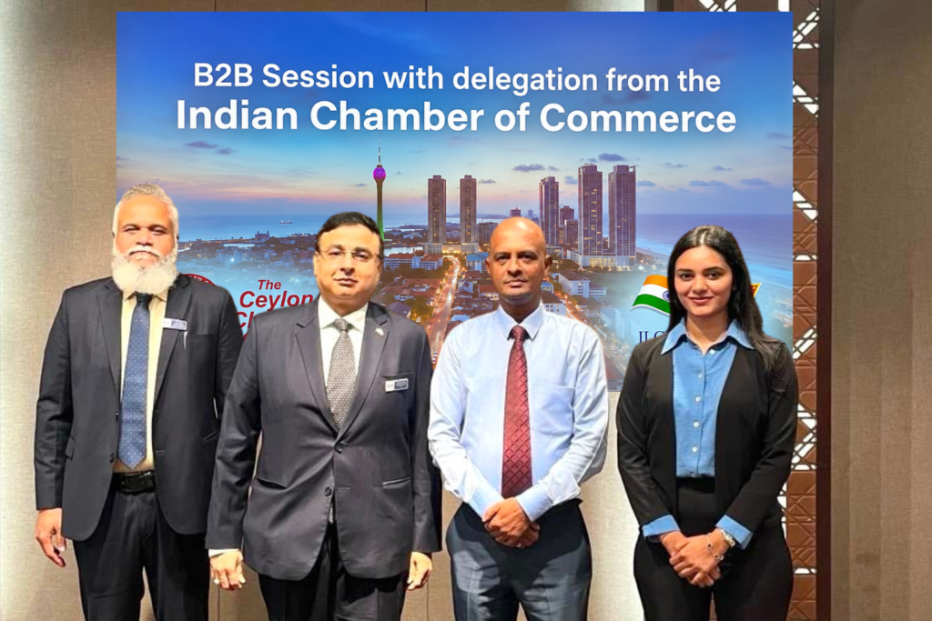 Networking Session with Indian Chamber of Commerce Delegation DPR at the Networking Session with the Indian Chamber of Commerce Delegation held at Hilton Colombo Residences, Colombo.