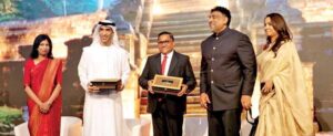 Sri Lankan and UAE officials at the Sri Lanka Beyond Your Dreams investment event in Dubai